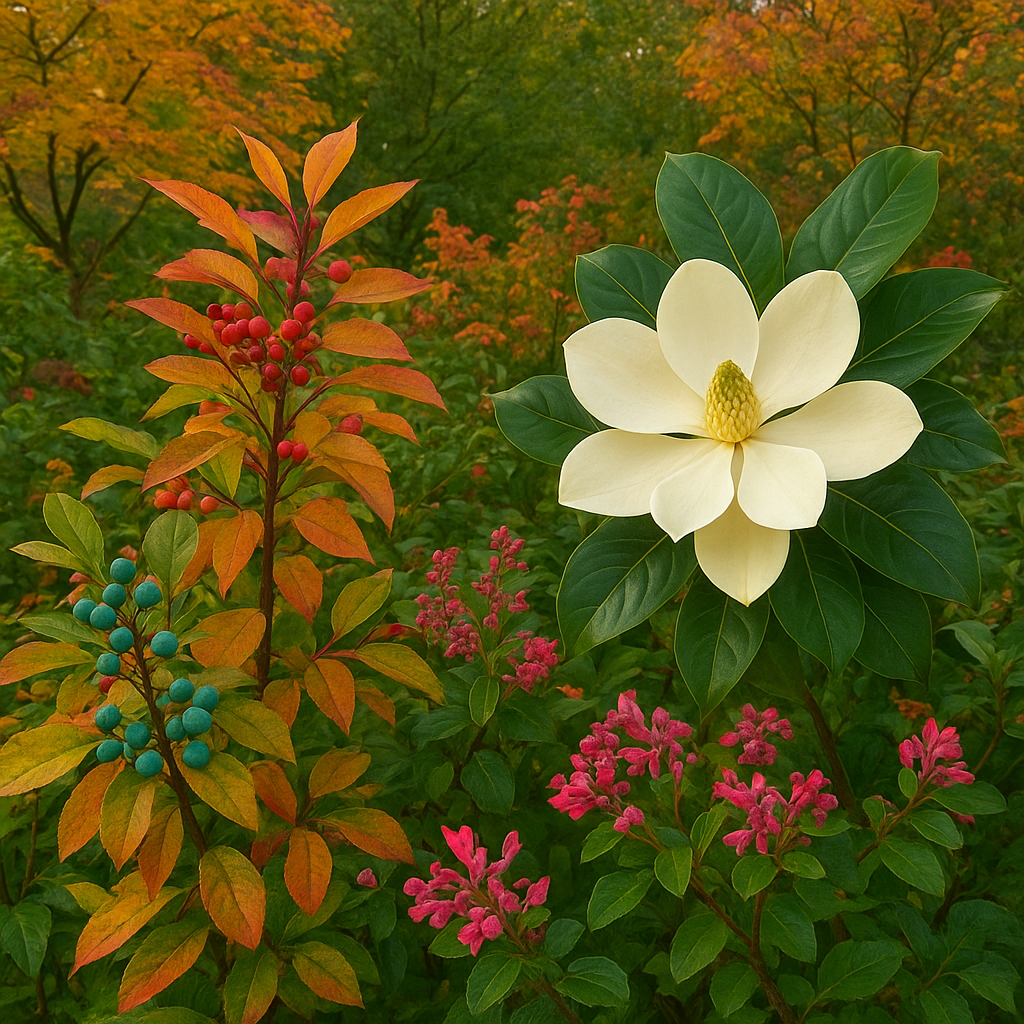 24-Sept Shrubs, Trees & September Colour