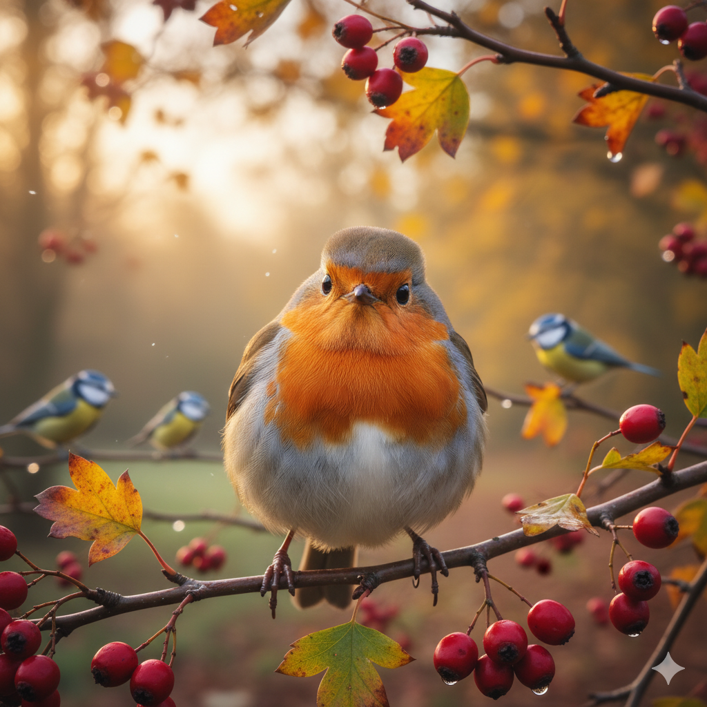 03-Oct October's Feathered Friends