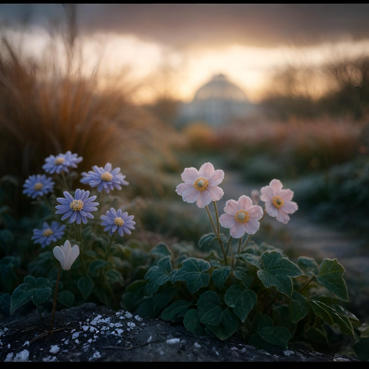 09-Nov Garden Flowers at Their Low Tide