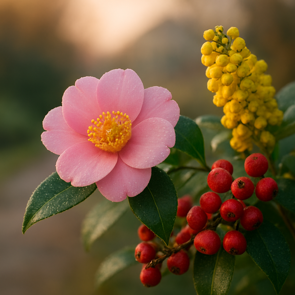 10-Nov Shrubs: the winter cast steps forward