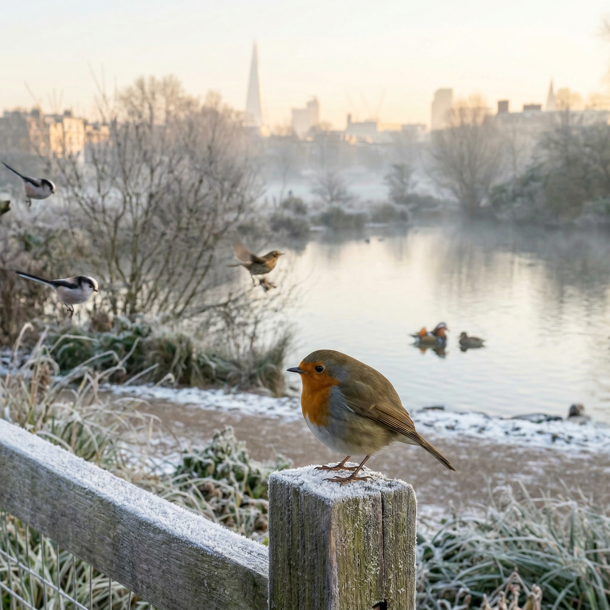 03-Dec Winter Birds Over London