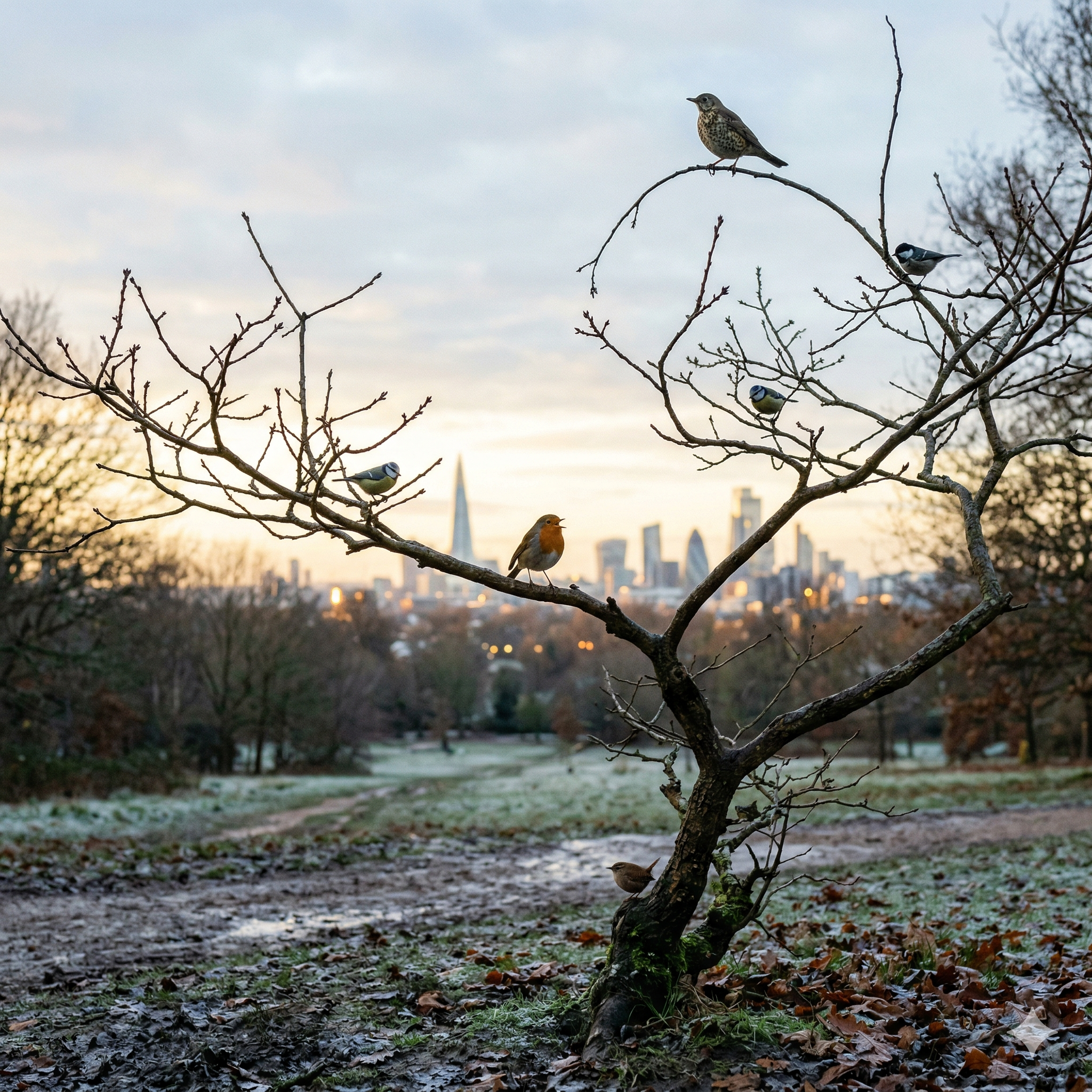 05-Dec Winter Birds and Whispering Trees