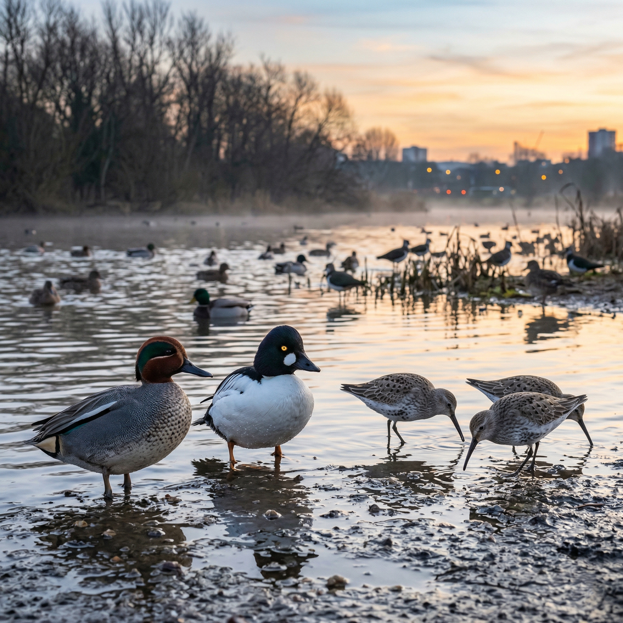 06-Dec London’s Winter Waders & Wildfowl