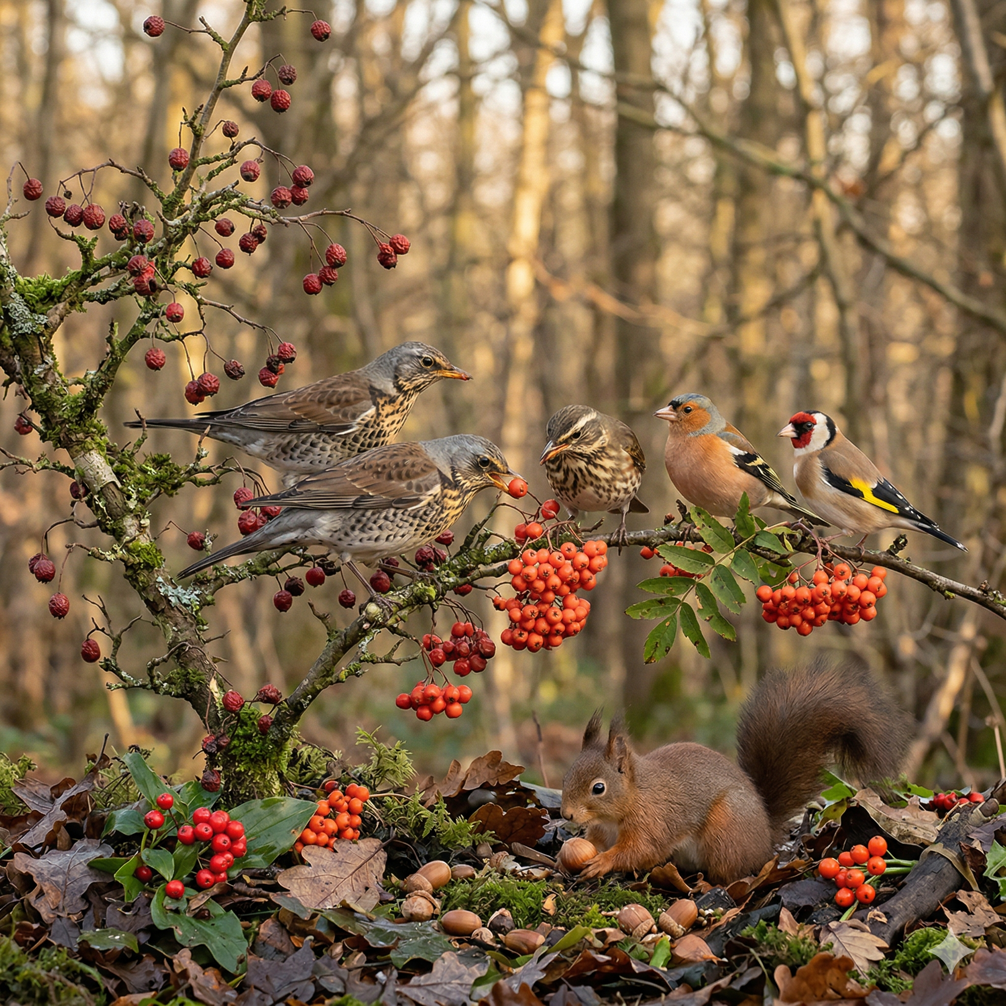 15-Dec Winter Berries & Woodland Feasts