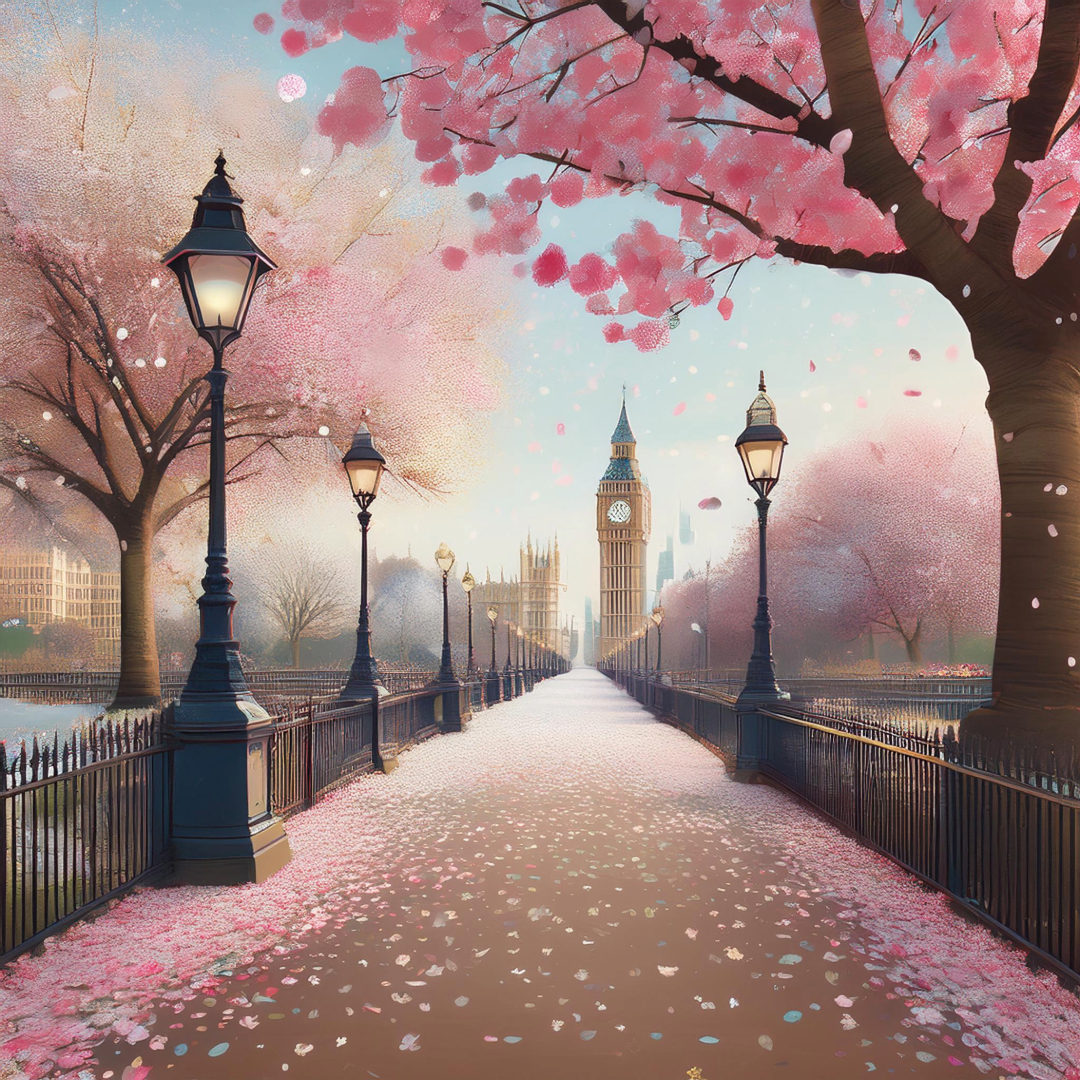 24-Mar Londonâs Cherry Blossom Bliss